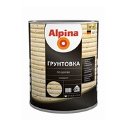 Alpina Грунтовка по дереву бесцветная  2,5л/2,50кг