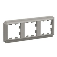 Рамка 3-постовая универсальная Systeme Electric (Schneider Electric) Atlas Design Antique, шампань ATN100503