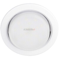 Светильник встраиваемый PGX53 10639. 1 белый 106*39мм Jazzway